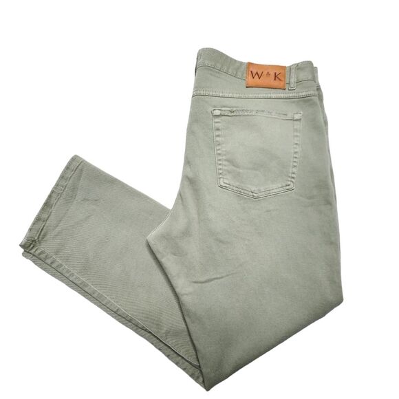 Williams Kent jeans mens size 38 Green - Picture 1 of 9